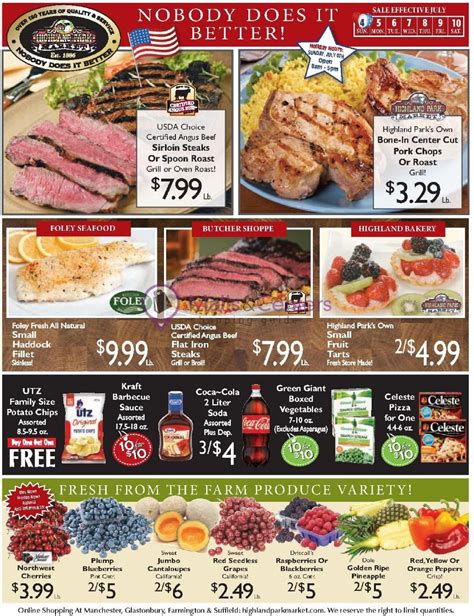 Highland Park Market Weekly Ad - sales & flyers specials