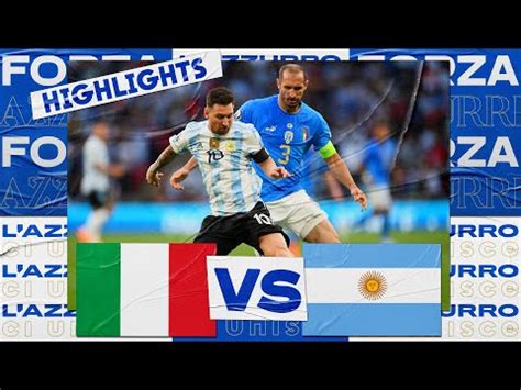 Highlights: Italia-Argentina 0-3 (1 giugno 2024) - YouTube