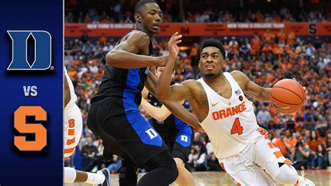 Highlights Syracuse vs. Duke - YouTube