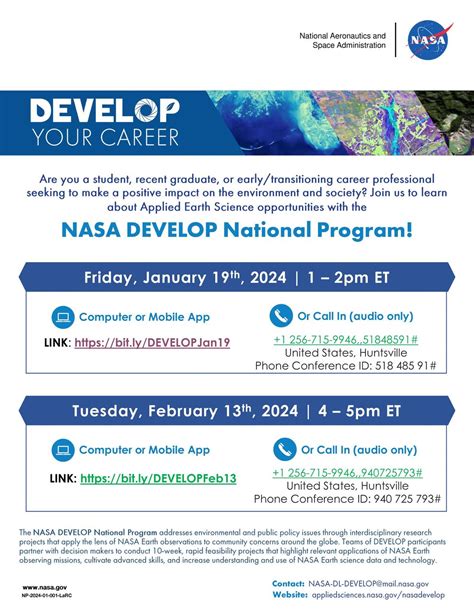 Highlights from the NASA DEVELOP National Program Spring 2024 Term