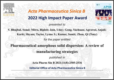 Highly Cited Articles by IPPH Professor Tony Zhou IPPH