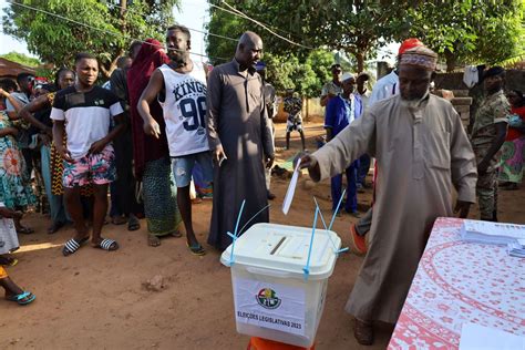 Highly anticipated legislative election underway in Guinea-Bissau