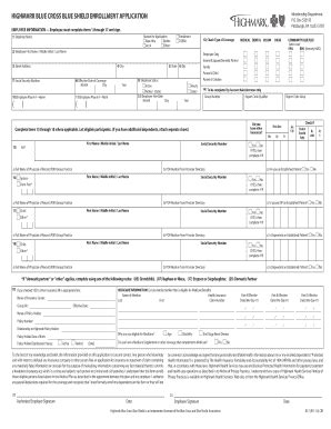 Highmark Enrollment Form Fill Online, Printable, Fillable, Blank