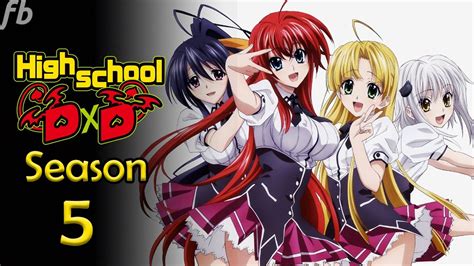 Highschool dxd season 5. Jan 31, 2023 · Fans have been waiting for High School DXD season 5 for years, and recent rumors that it will be released in 2023 have increased the demand all the more. This is quite expected, given the series ... 