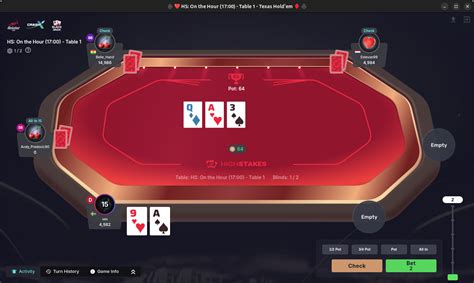 Highstakes poker