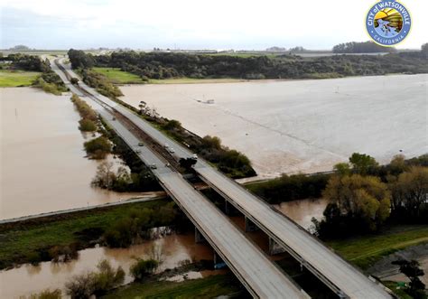 Highway 1 still underwater, closed due to Pajaro flooding