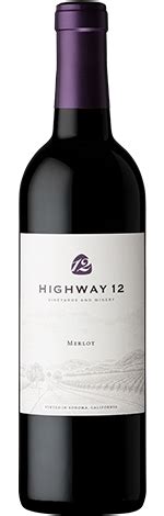 Highway 12 2024 Merlot (Sonoma County) - winemag.com