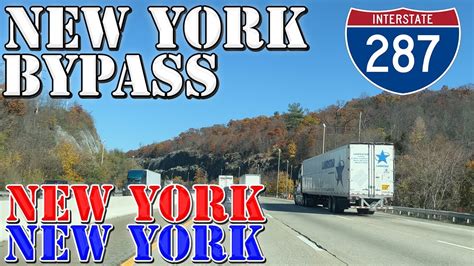 Highway 287 ny. I-287 enters New York from New Jersey in Rockland County. It immediately merges with the New York Thruway (I-87) and is multiplexed with it through Rockland and across the Tappan Zee Bridge to Westchester. On the … 