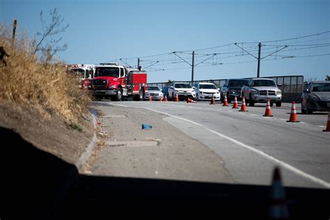 Firefighters on Tuesday battled a brush fire that ignited at a homeless encampment off of southbound Highway 87 near Mineta San Jose International Airport, according to officials. The fire marks .... 