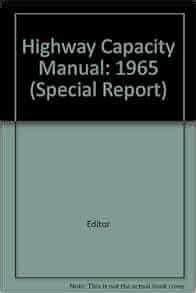 Highway capacity manual 1965 highway research board special report 87. - Diccionario akal de historia medieval (diccionarios).