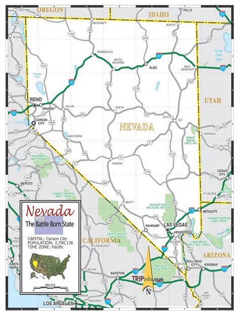 Log onto NDOT's 511 Nevada Travel Info system for