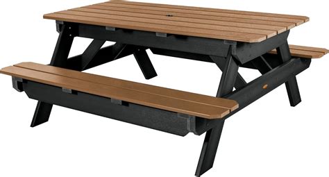 Highwood Hometown Picnic Table, Saddle - amazon.com