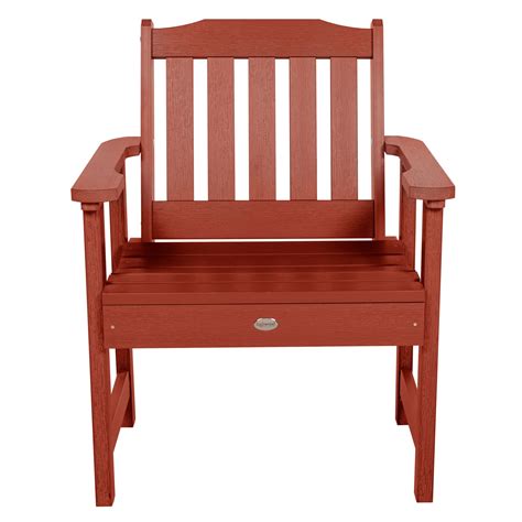 Highwood Lehigh Garden Chair, Rustic Red - amazon.com