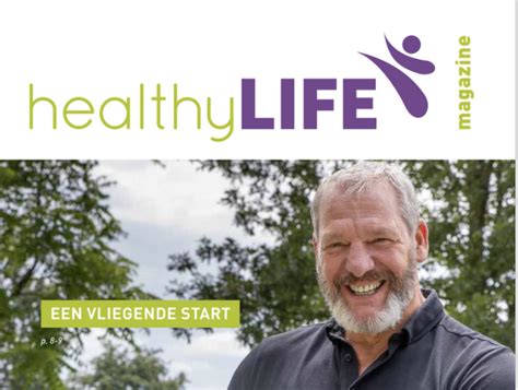 Hij is online: het healthyLIFE magazine - mijnlevengezond.nl