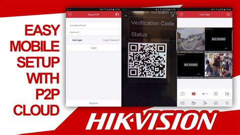 Hik cloud p2p app.  You can create an account using the iVMS4500 mobile phone app.  C...