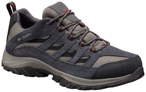 Hiking shoes columbia. The mid and outer soles of the Columbia Grand Canyon Outdry hiking shoe were springy and flexible. Low profile 2-mm lugs provided decent traction over a variety of surfaces. The thinner mid and outer soles resulted in foot fatigue after a few miles. The shoes kept feet dry in damp and wet situations. 