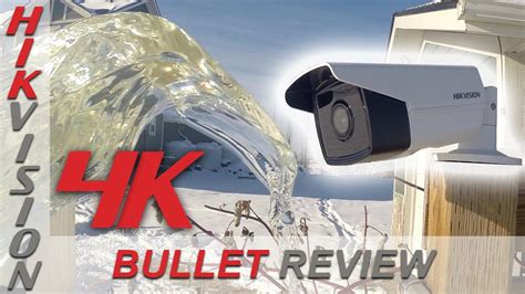 Hikvision 4K Bullet Security Camera Review - YouTube