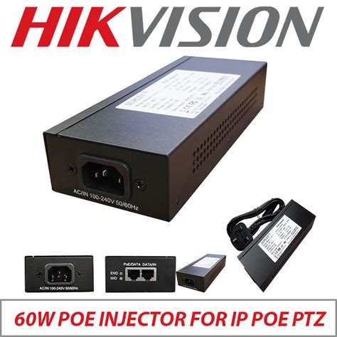 Hikvision 60W POE Injector - Atlas Gentech