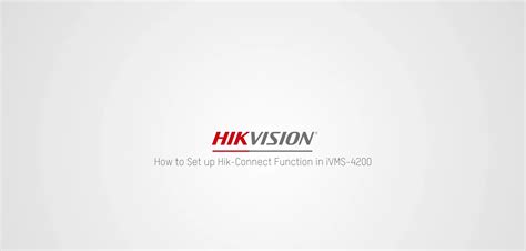 Hikvision remote access app.  Hik-Connect Software is designed to help households, small a...