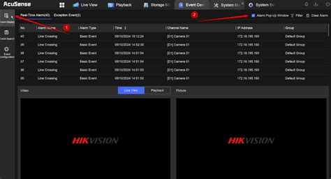 Hikvision smart event not working.  Question: Do Basic Events need to be Th...