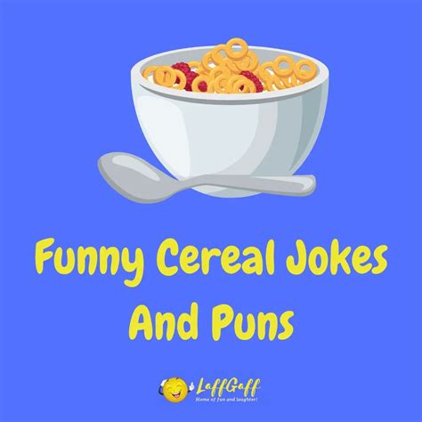 Hilarious Cereal Jokes That Will Make You Laugh - YellowJokes.com