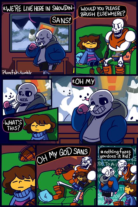 Frisk is frustrated trying to figure out how to feed the undergr