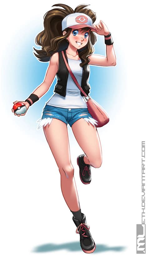 Hilda...(Pokemon) by CerberusPink on DeviantArt