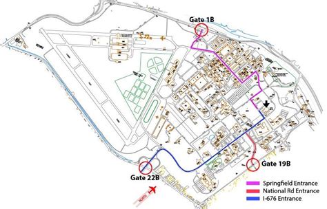 Hill AFB Base Map Building