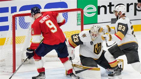 Hill saves Vegas in Game 4’s closing seconds, has team one win away from Stanley Cup title