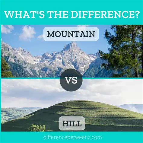 Hill vs Hilly - Difference Between