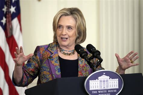 Hillary Clinton steps over the White House threshold in yet another role