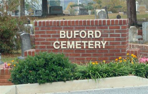 Hillcrest Cemetery in Buford, GA burials list: Sally Wiley ... Cora ...