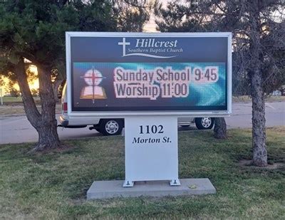 Hillcrest Southern Baptist Church in Elkhart, KS 67950