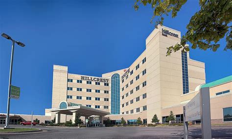 Hillcrest south. Hillcrest Hospital South is a 180-bed acute care medical center located in south Tulsa and offers a wide range of inpatient and outpatient services including maternity, cardiology, emergency, orthopedics, surgery, wound care, and heartburn and reflux. 