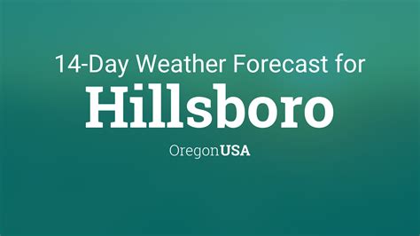 Hillsboro, OR Monthly Weather Forecast - weather.com