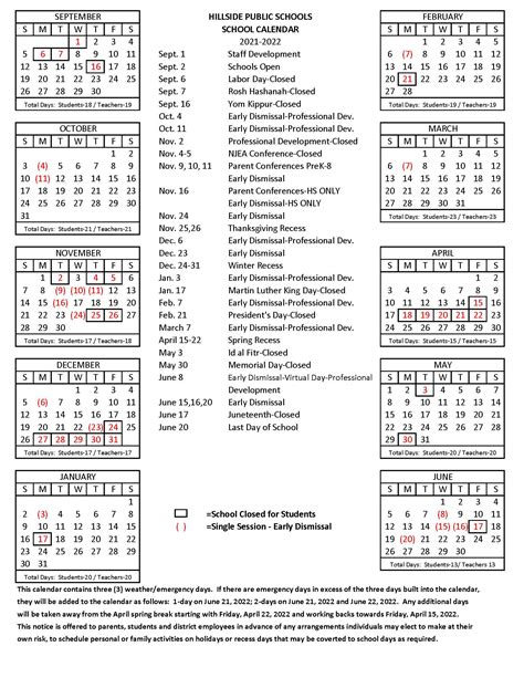 Hillsdale Academic Calendar