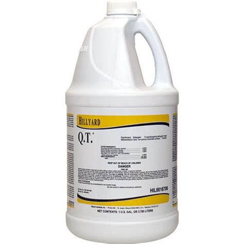 Hillyard, Q.T. Disinfectant, Concentrate, Gallon