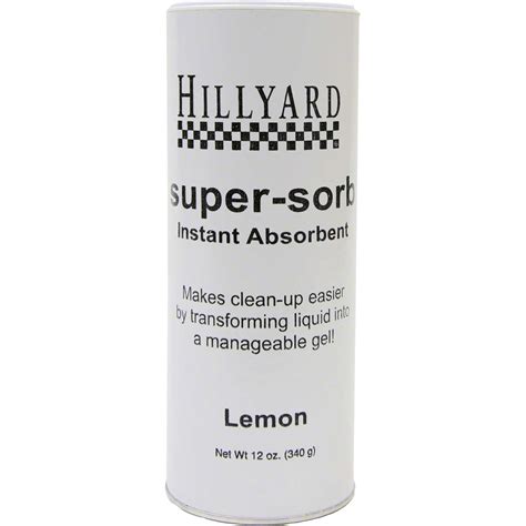 Hillyard Super-Sorb Instant Absorbent - 12 oz., Lemon