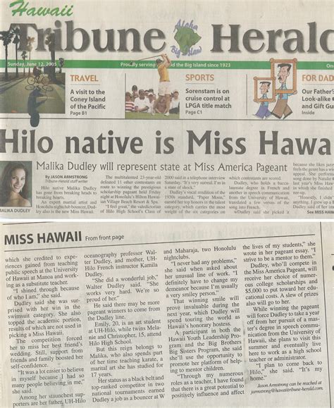 Hilo tribune. The first, Hilo Tribune, began publication on November 23, 1895 and changed its name to the Hilo Daily Tribune in 1917. Hawaii Herald (August 13, 1896 - February 22, 1923) was another predecessor paper. The Hilo Tribune-Herald, formed from a merger of Hilo Daily Tribune, Daily Post-Herald, and Hawaii Herald, began publishing February 19, 1923 ... 