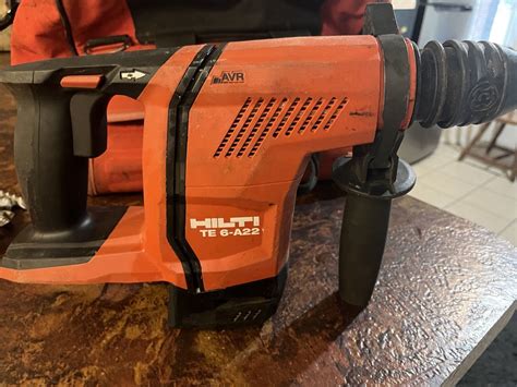 Hilti TE 6-A22 Cordless Rotary Hammer Drill Kit Complete eBay