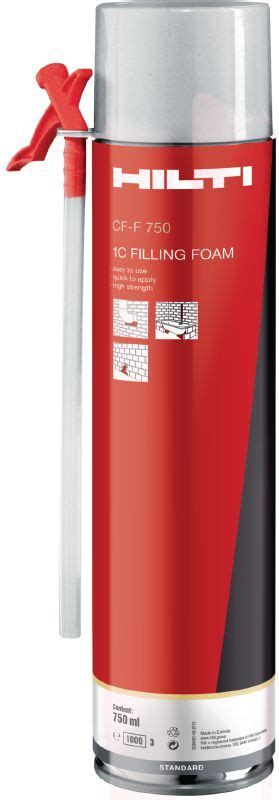 Hilti foam.  Universal filling foam for air-sealing, filling and insula...
