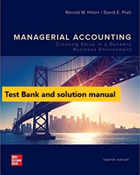 Hilton platt managerial accounting solution manual. - Meine wanderungen und erlebnisse in persien.