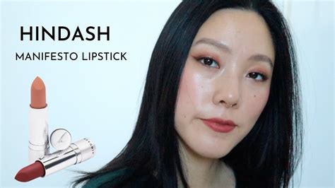 Hindash Monochromance: Manifesto Lipstick Call me peaches