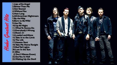 Hinder songs. From their newest album "Welcome to the Freakshow" 