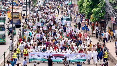 Hindustani officials crackdown on insect bash protesters