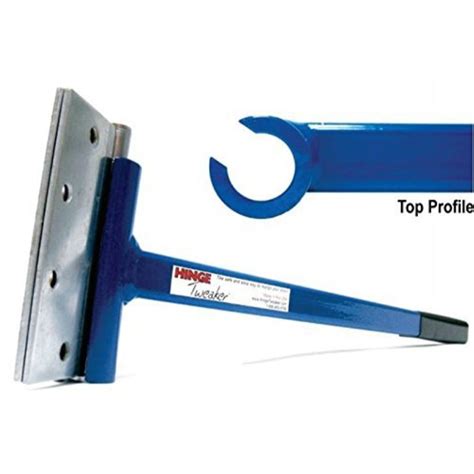 DOOR ADJUSTER BAR. - Simply slide pin end of tool into