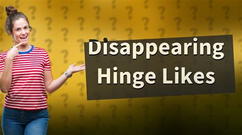 Hinge likes disappear. How Hinge is different than Tinder or Bumble. This post explains the differences between Hinge and Tinder/Bumble. Every so often there will be people who ask why they get 200 likes on those apps but a tenth of that on Hinge. Hinge is a dating app with a completely different mechanic and the post above explains in detail how. 