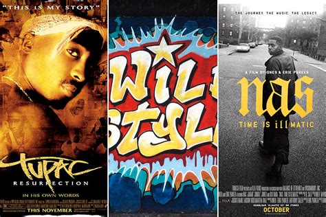 Hip hop documentary. 11. Piece by Piece (2005) 12. Against The Wall (2004) 1. Wild Style (1982) Directed by Charlie Ahearn and released in 1982, Wild Style is one of the most influential hip hop and graffiti movies of all time. As the first movie of its kind to be released, Wild Style follows up-and-coming graffiti writer Zoro on a mission to be the best writer in ... 