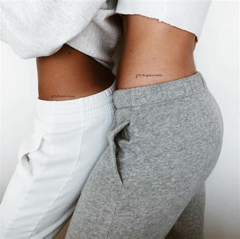 Hip to hip tattoo. As with most tattoos, the meaning is usually personal to the individual who got the tattoo. That said, the most common meaning of infinity tattoos is to reflect eternity in some wa... 