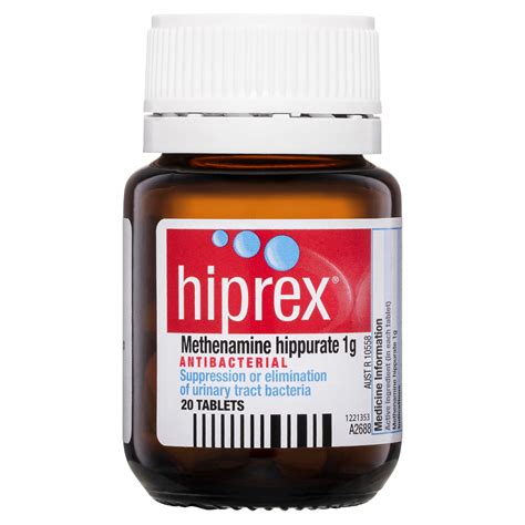 What Hiprex tablets are used for. . Hipdex